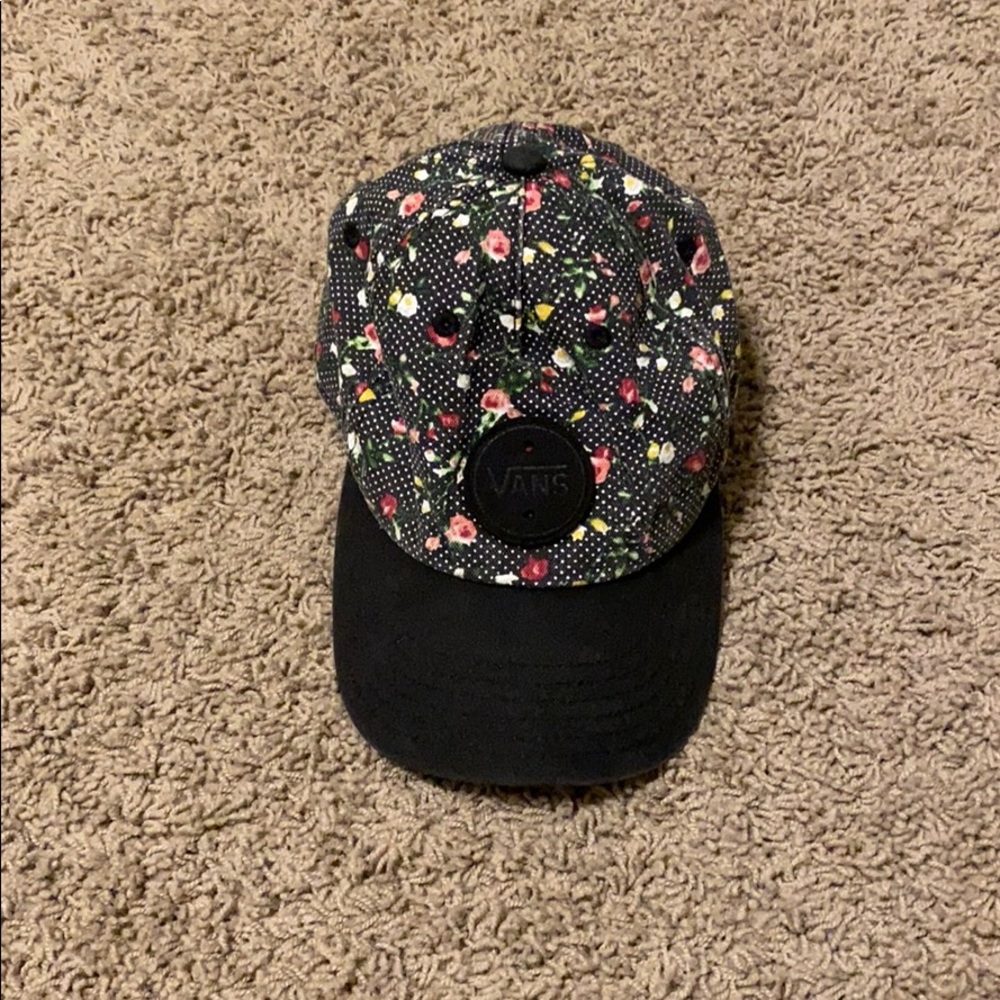 Floral Vans Cap